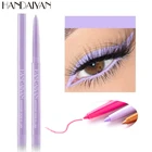 Подводка-карандаш для глаз, 20 цветов, стойкая, не размазывается, быстросохнущая гелевая ручка для глаз, не выцветает, тени для век, косметический инструмент для макияжа