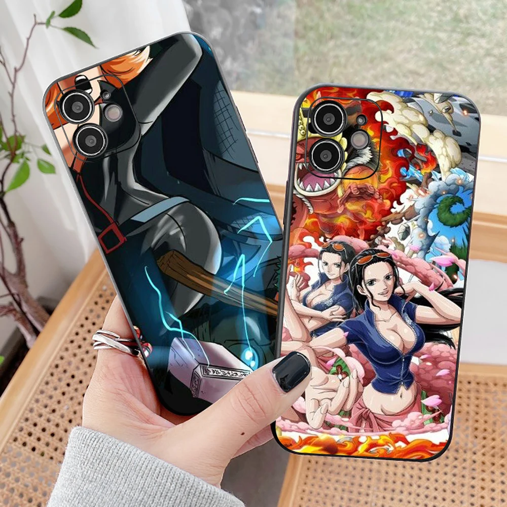 

Japan NARUTO Anime Phone Case For Funda iPhone 13 12 11 Pro Max 12 13 Mini X XR XS Max 6 6s 7 8 Plus Coque Etui Carcasa Soft