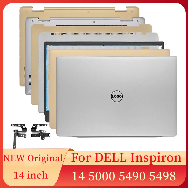 

Чехол для ноутбука Dell Inspiron 5000 5490 5498, серебристый чехол для ноутбука 0C4VGP, золотистый чехол 049WMP, задняя крышка для ЖК-дисплея