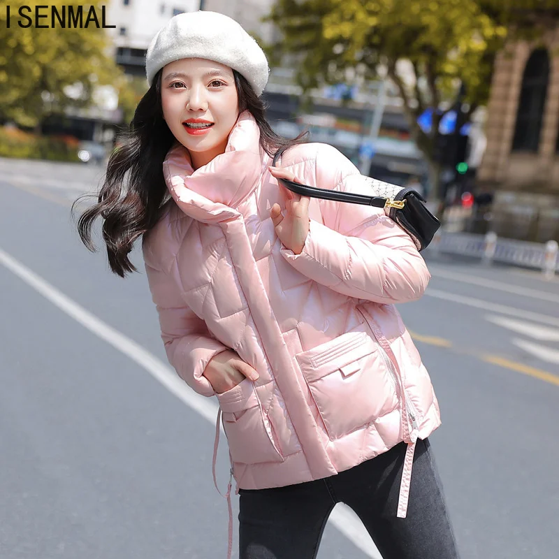 New Winter Jacket Parkas Women Coat Loose Cotton-padded Jackets Female Parka Warm Casual Overcoat Outwear