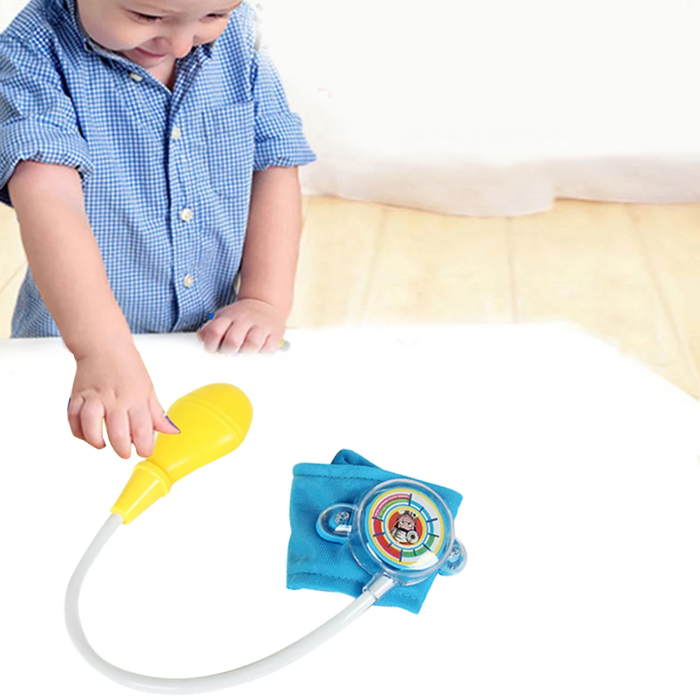 

Early Educational Children Blood Pressure Playset Toy Role Play Simulation Stethoscope Medical Educational Learning Toys #30