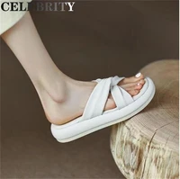 hopus shoes for women summer 2022 new platform shoes casual outdoor slippers women fashion elegant sandals sweet korean style