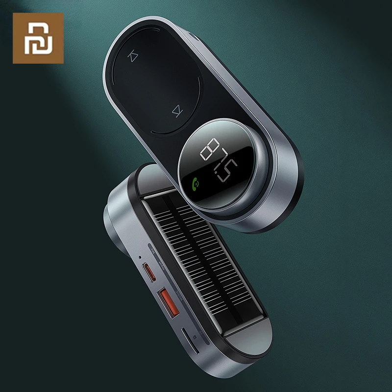  FM-трансмиттер Baseus с солнечной батареей, Bluetooth 5,0 