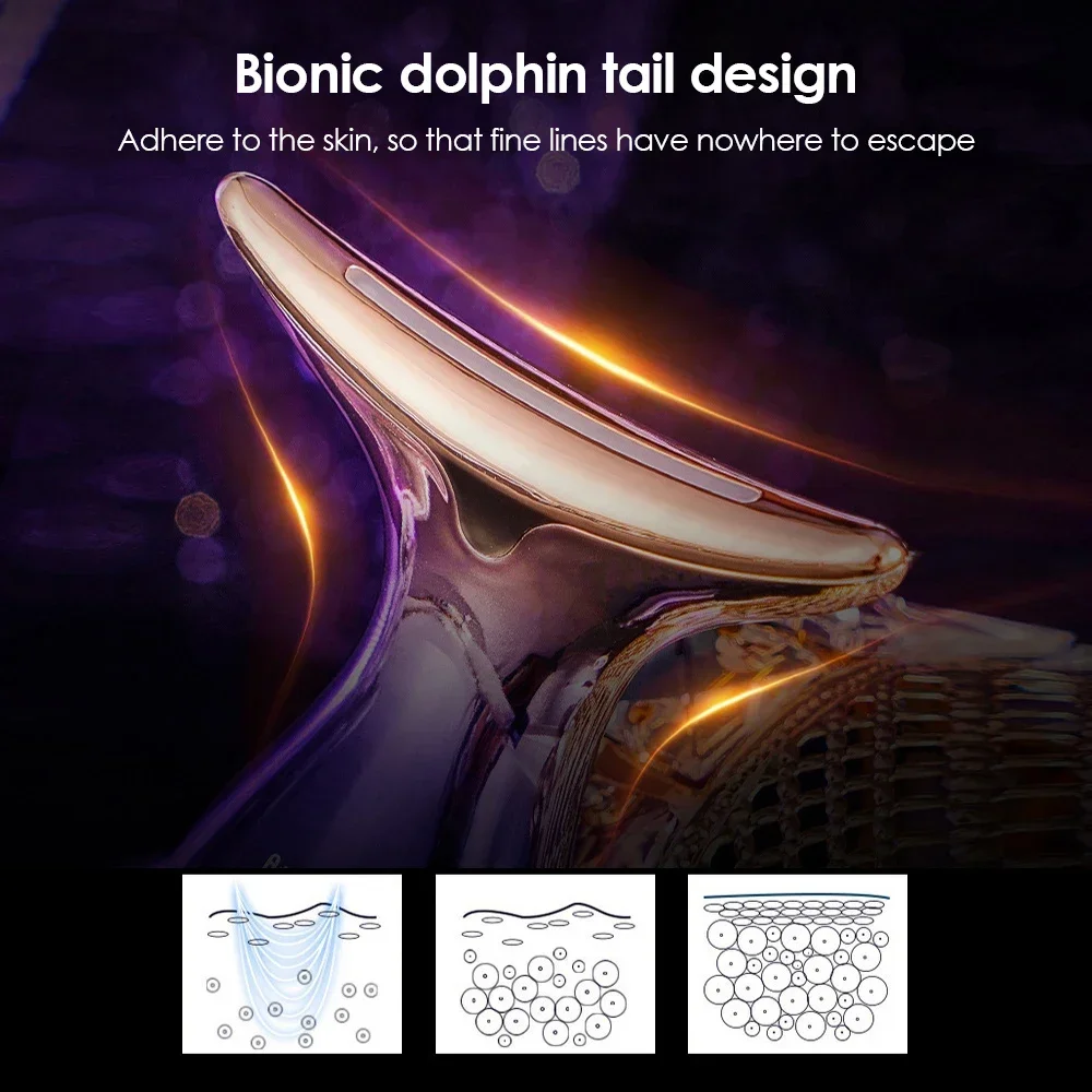 Устройство для поддержания красоты шеи микробиттовалют фотонный укрепляющий