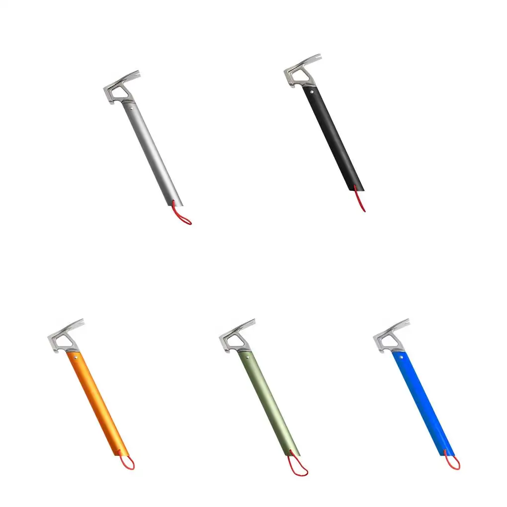 

Отбойный молоток для палатки инструменты для кемпинга из алюминиевого сплава нержавеющая сталь долговечное многофункциональное Походное оборудование приспособления прищепки