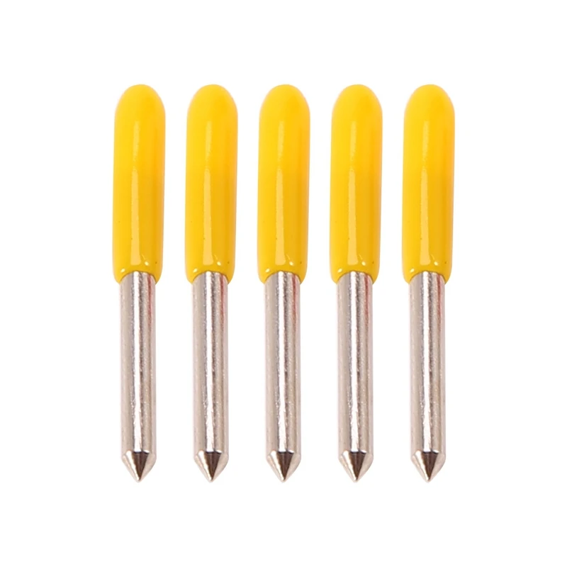 wa 30 45 60 stopni 15 sztuk ostrza plotera do cięcia winylu dla Graphtec Silhouette Cameo 4 Plus Pro Portrait 3 z uchwytem na ostrze