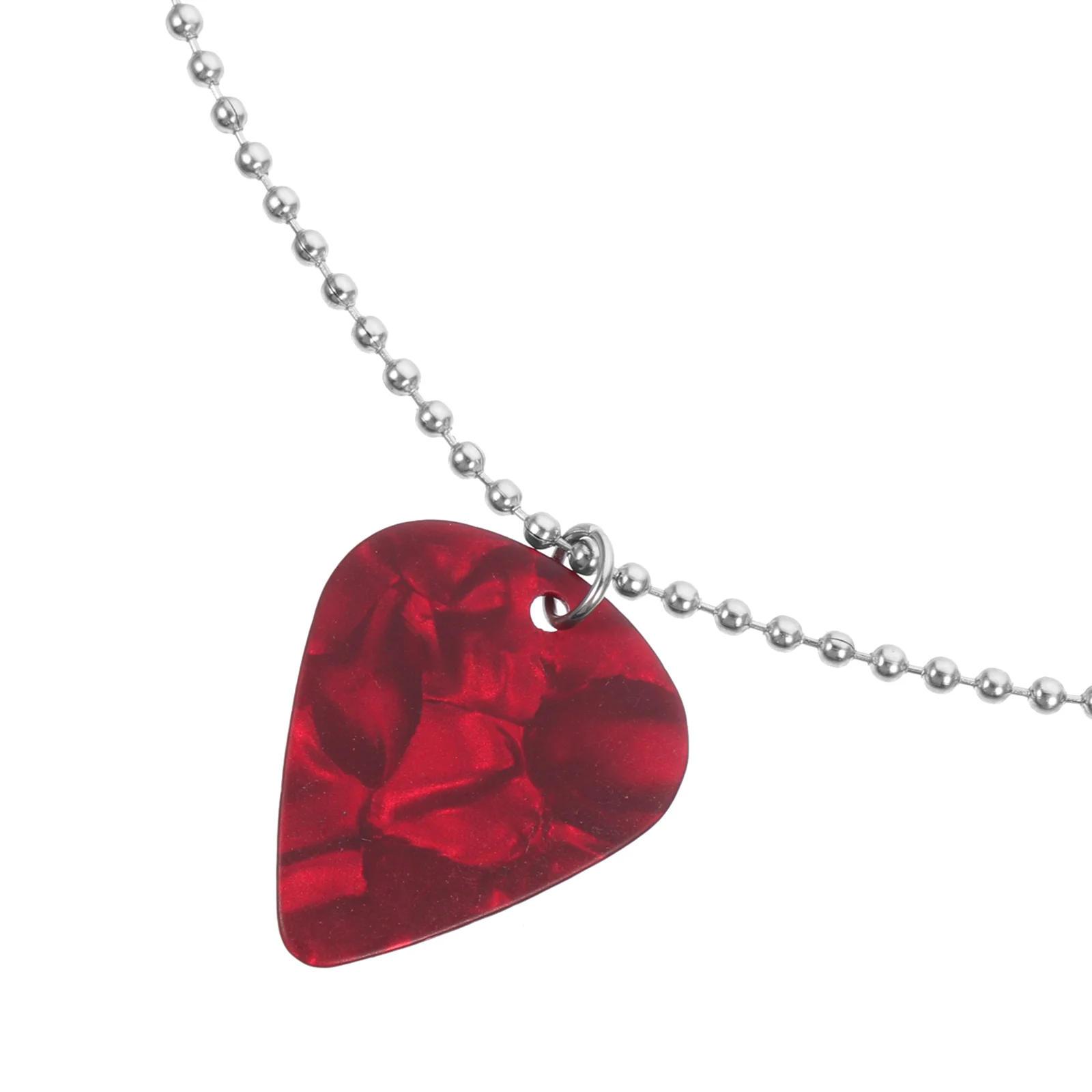 Ожерелье с подвеской в виде гитары стиле рок-н-ролл из нержавеющей стали крутая