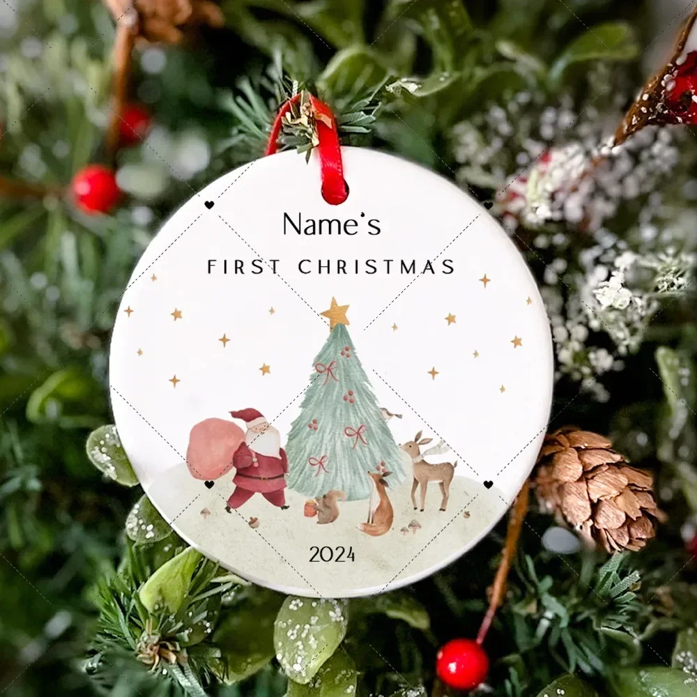 

Персонализированное рождественское украшение