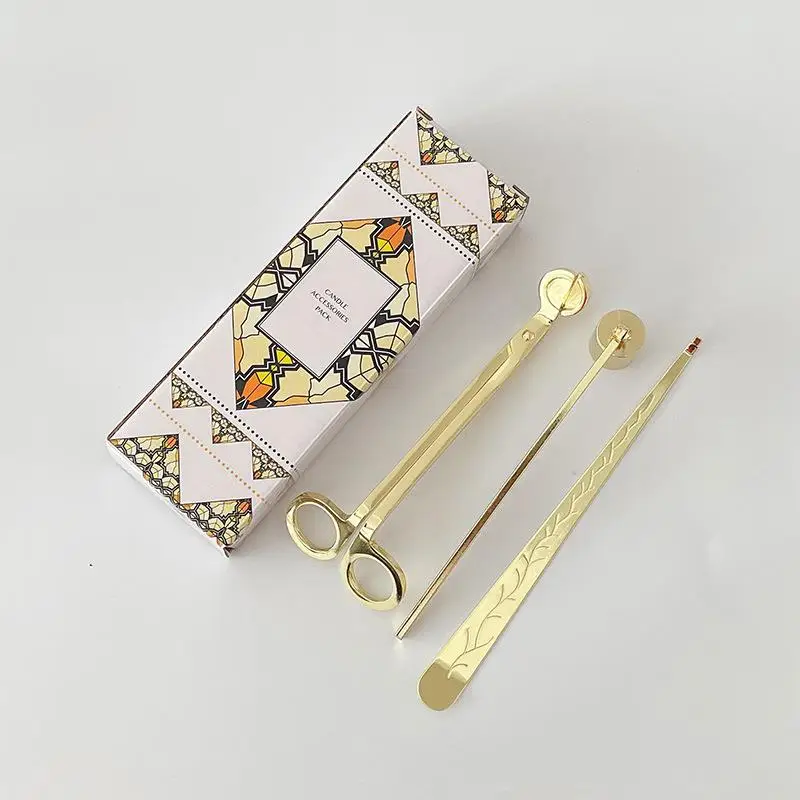 Candle Wick Scissors Extinguisher Stainless Steel Secented Aromatherapy Trimmer Oil Lamp Cover |