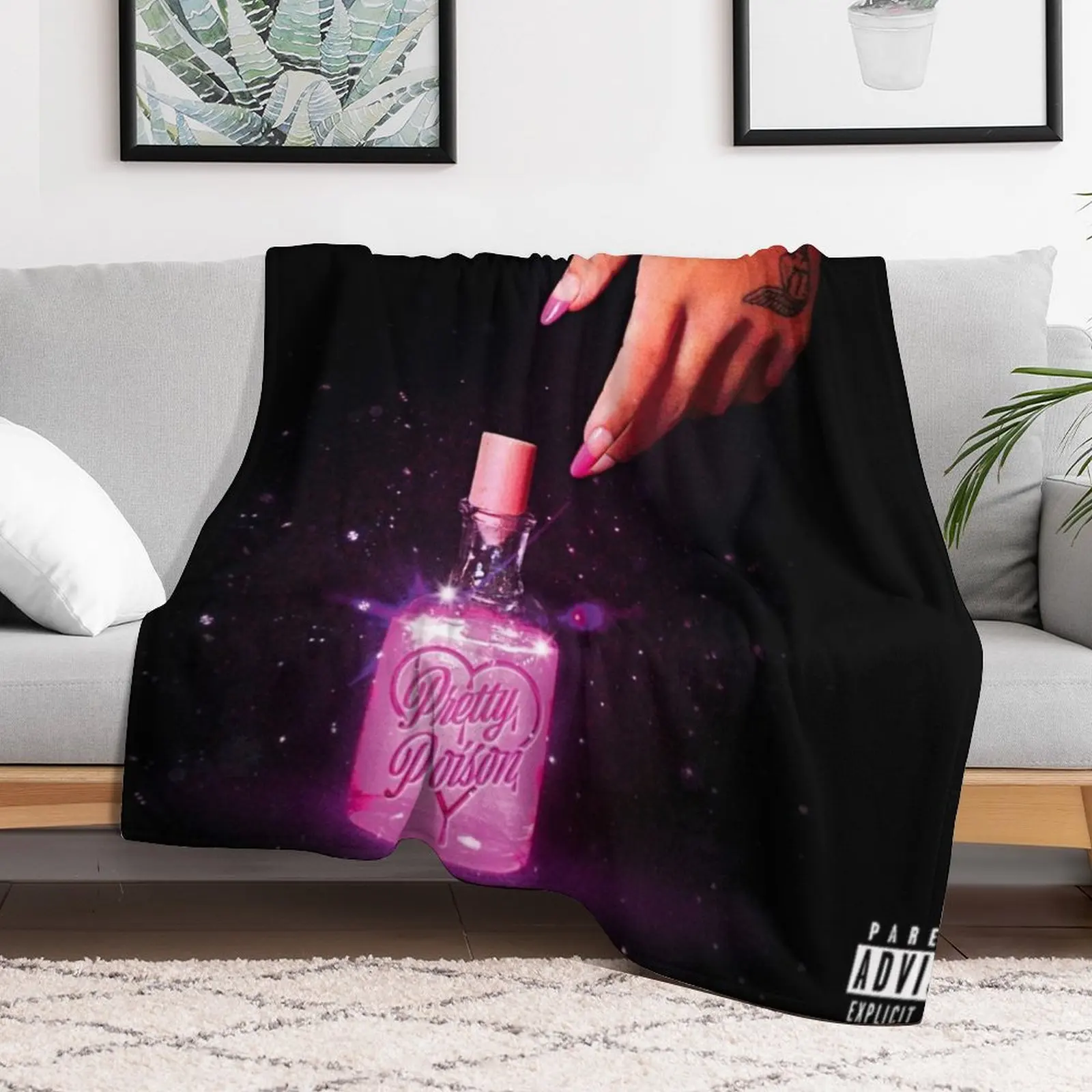 Одеяло Nessa Barrett Pretty Poison спальный мешок декоративное одеяло для путешествий очень