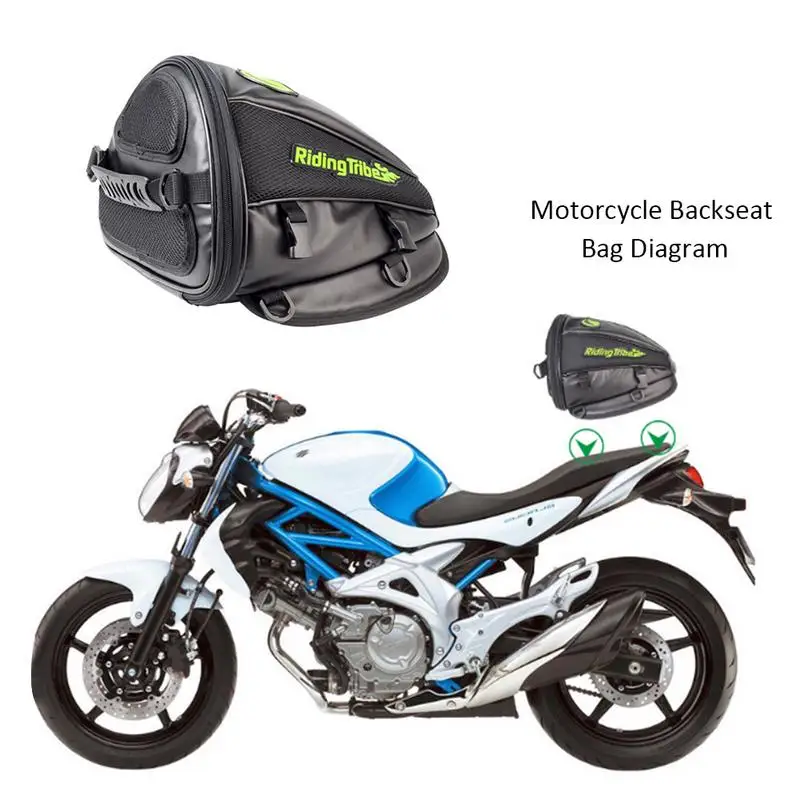 

Tail Bags For Motorbike Motorcycle Backpack Bike Rear Seat Storage Motorcycle Back Seat Luggage Bags Motorcycle Helmets Bag
