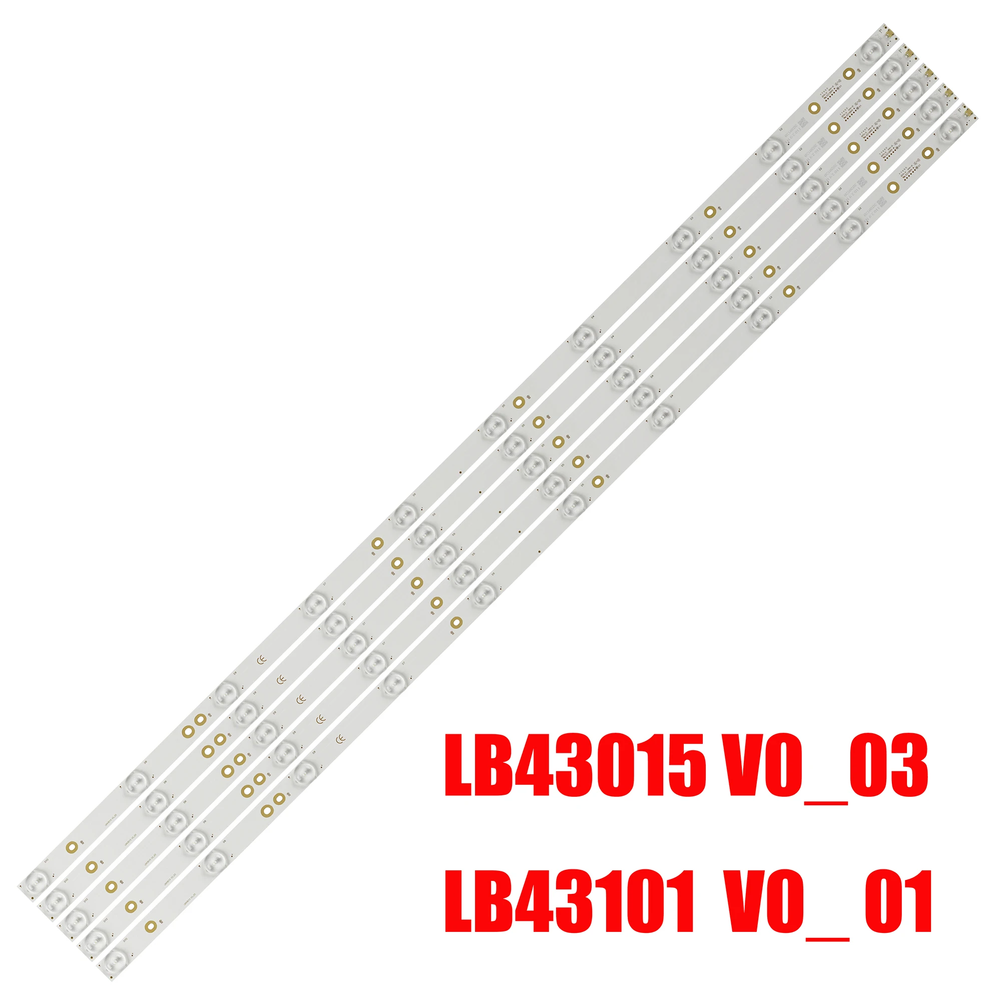 Светодиодная лента подсветки для 43LH500T 43LH500 LB43015 LB43101 LB43102 L42F220B L42P60BD L42F3250B LVF420AUBK TPT430H3-HVN01.U