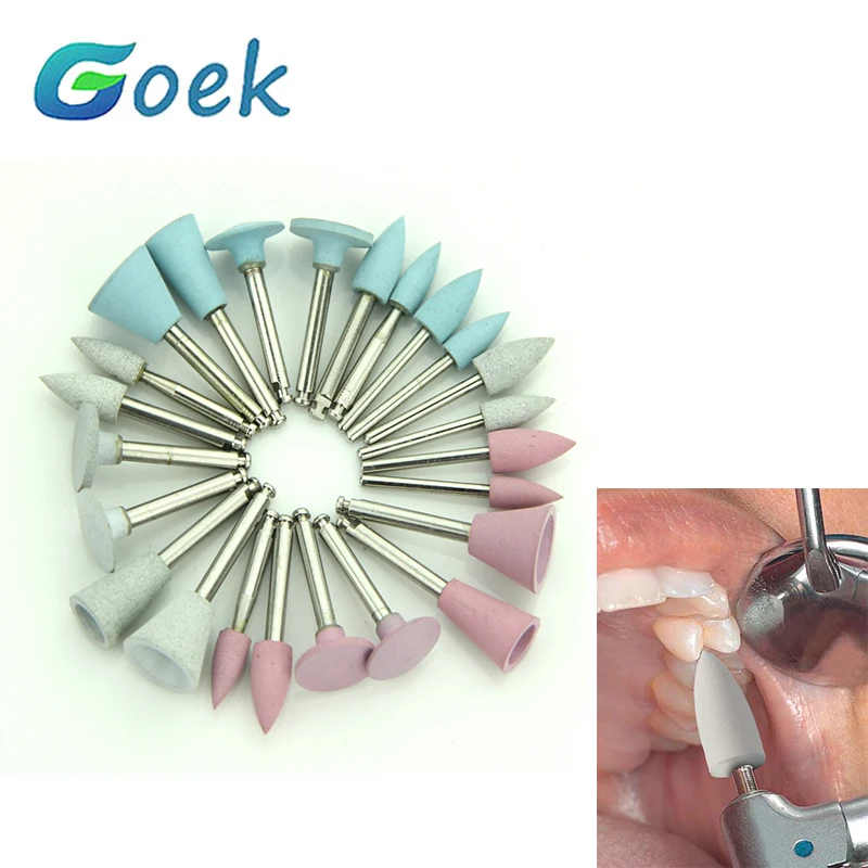 

8pcs/Set Silicon Polisher For Ceramic Coarse Medium Fine For FG Dental High-speed Handpieces Drill Bits Laboratory Tool Kits