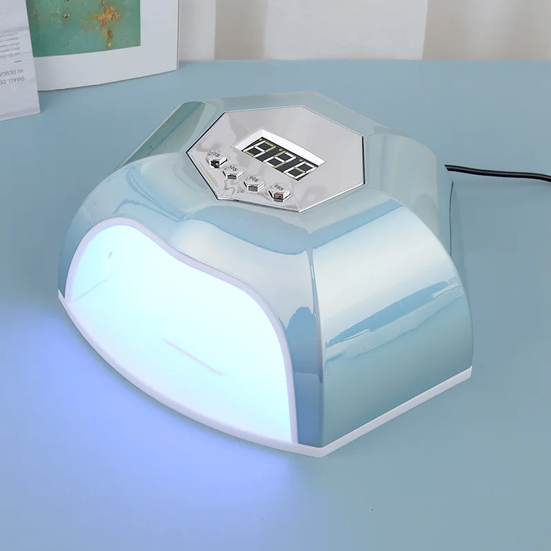 

168W Nail Phototherapy Machine UV Nail Oil Adhesive Nail Drying Heating Lamp Intelligent Induction Led Nail Lamp