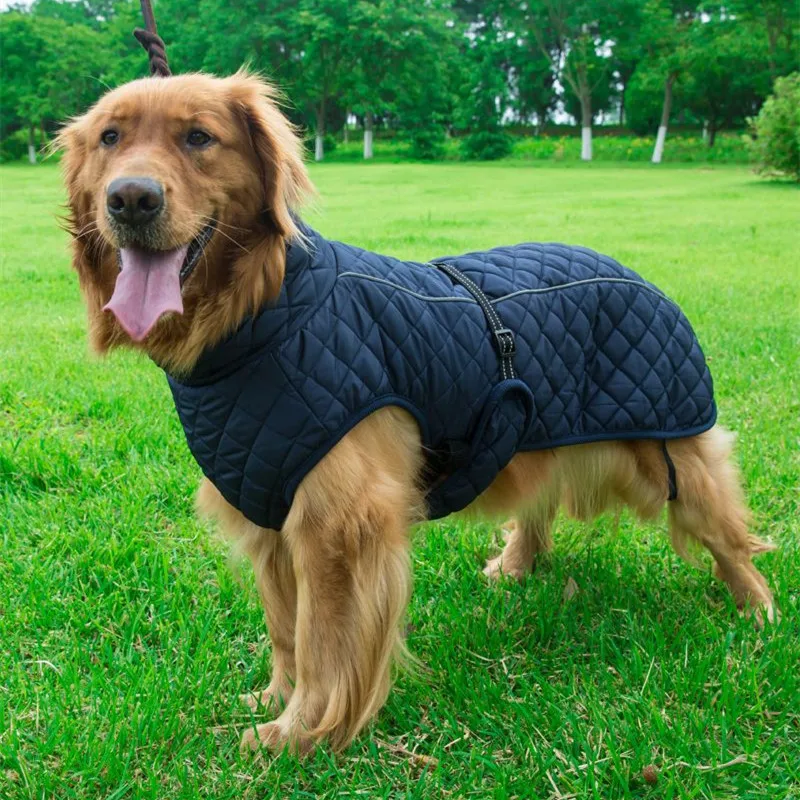 

Large Dog Clothing Winter Big Dog Coat Jacket Vest Corgi Shiba Inu Samoyed Labrador Golden Retriever Clothes Reflective Costume
