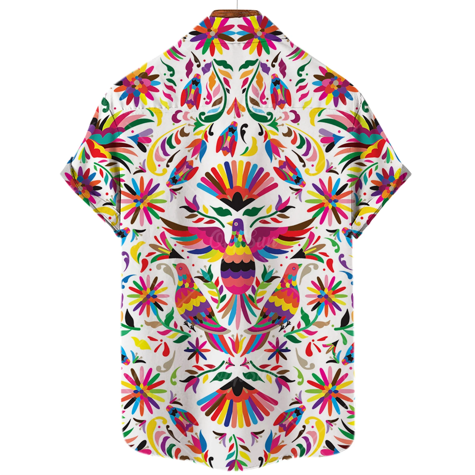 

2022 new men's Hawaiian Shirt 3D print pattern short sleeve Unisex loose Beach Resort Fashion Casual Short Sleeve Shirt
