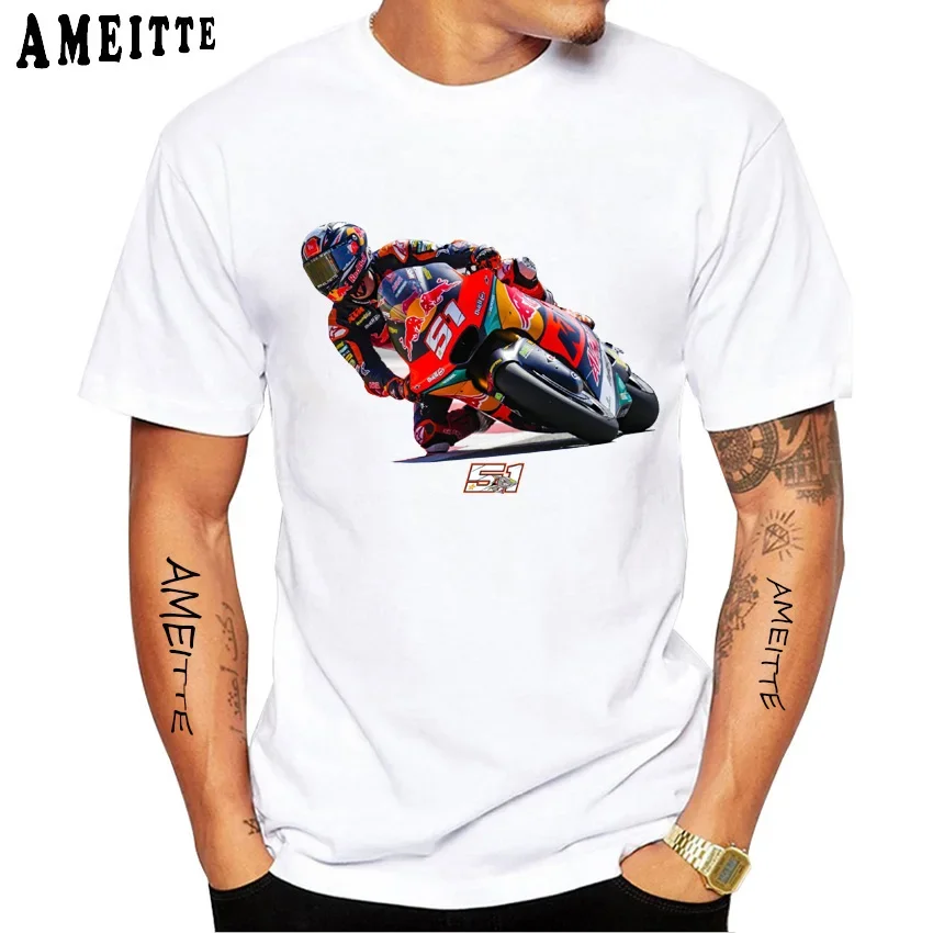 Футболка мужская спортивная с коротким рукавом и принтом Акула