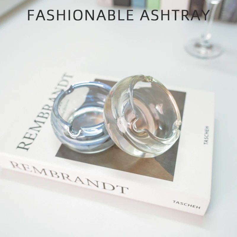 Женская модная простая маленькая пепельница в европейском стиле роскошная для