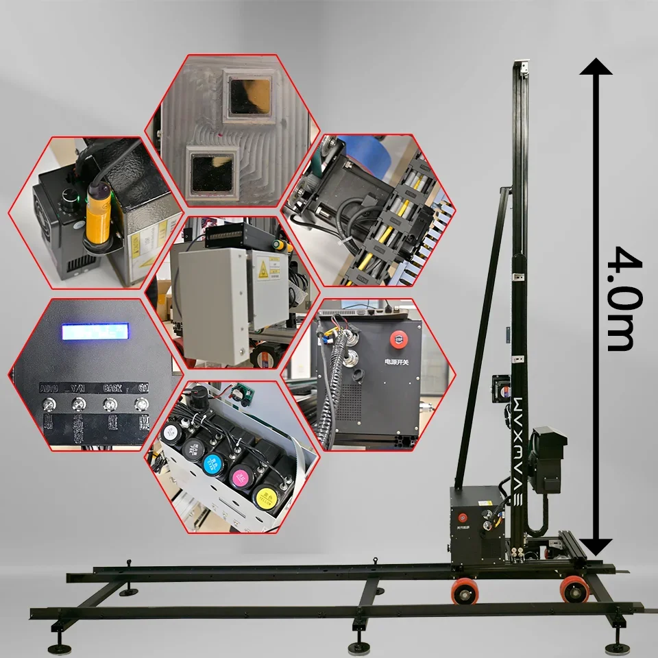 3d Настенный принтер УФ-печатная машина комнатная и уличная роспись высокое