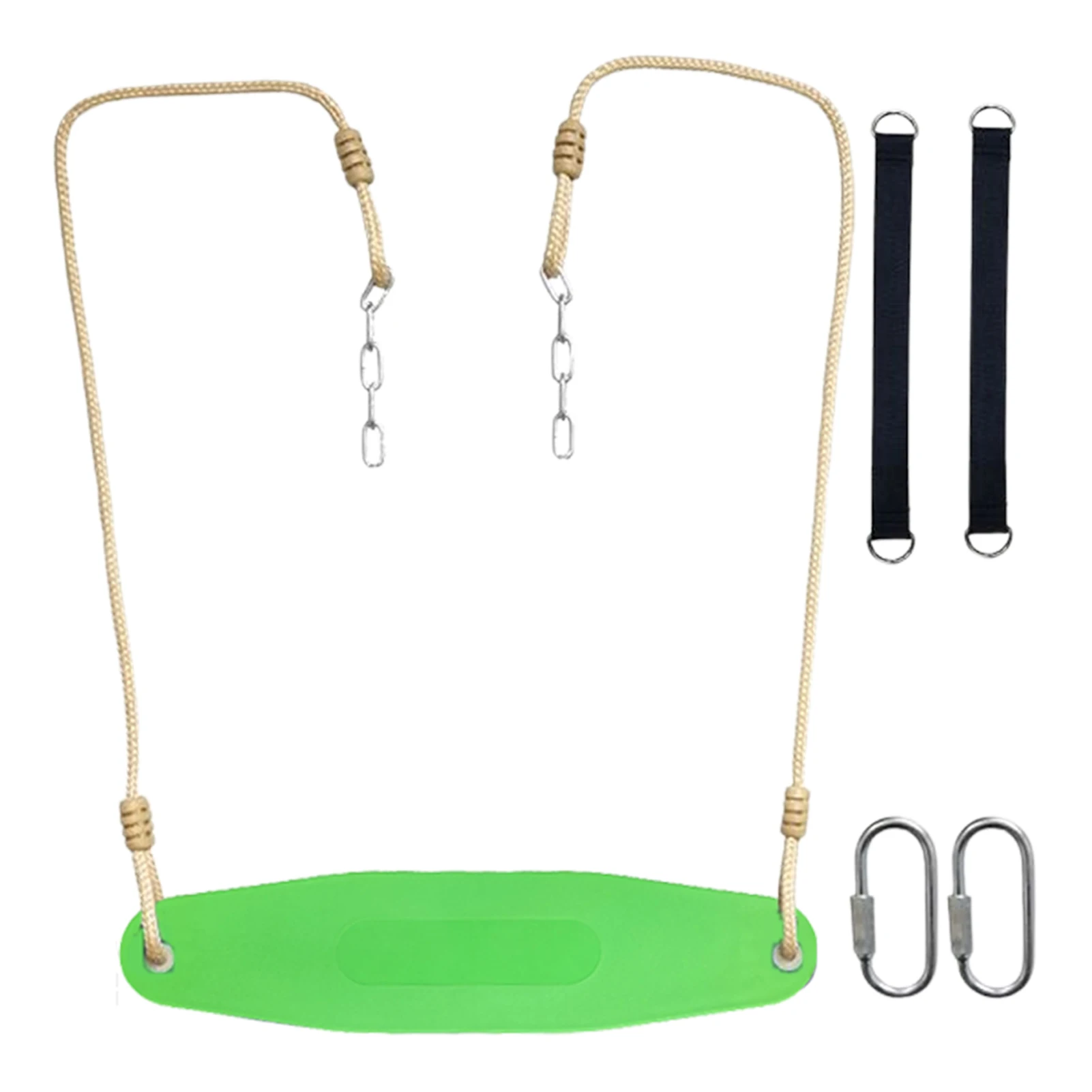 

Outdoor Kids Swing Seat Set High Load-Bearing Standing Rope Swing Adjustable Swing Seat Outdoor Backyard Hanging Seat Toys