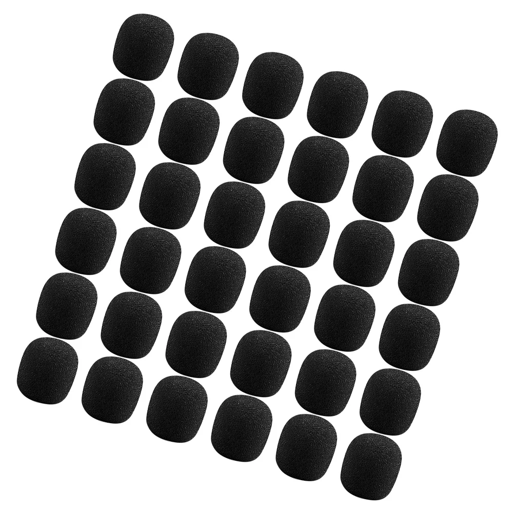 

50 Pcs Microphone Cover Ktv Supplies Accessories Windscreen Handheld Covers Shield Sponge