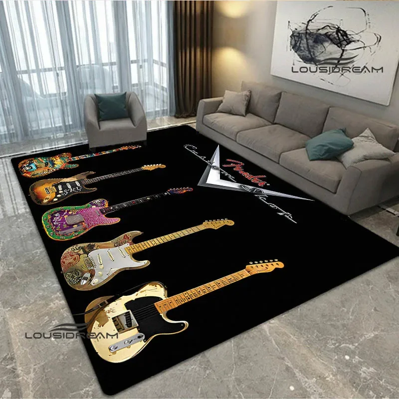 3D коврик с принтом гитары