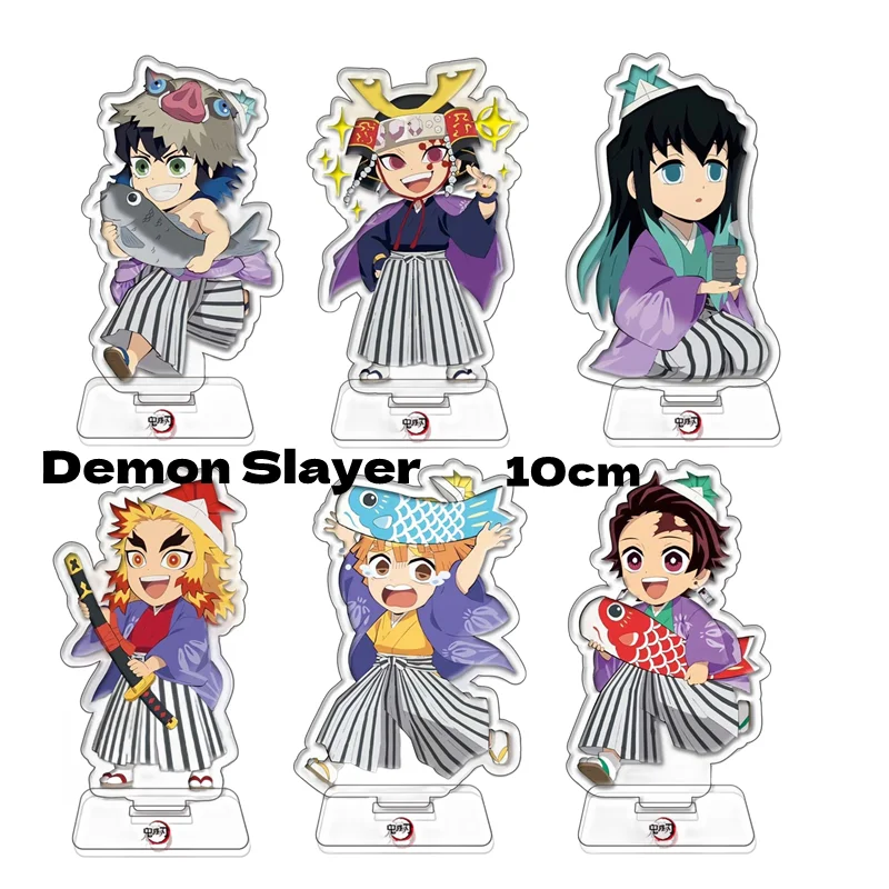 

Anime Demon Slayer Kimetsu No Yaiba Kamado Tanjirou Nezuko Kanawo Zenitsu Inosuke Giyuu Acrylic Figure Rengoku Stand Model Toys