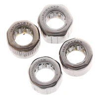 2pcs bearing hf081412 outer ring octagonouter hexagonal smooth surfaceouter knurled one way needle roller bearing 81412mm