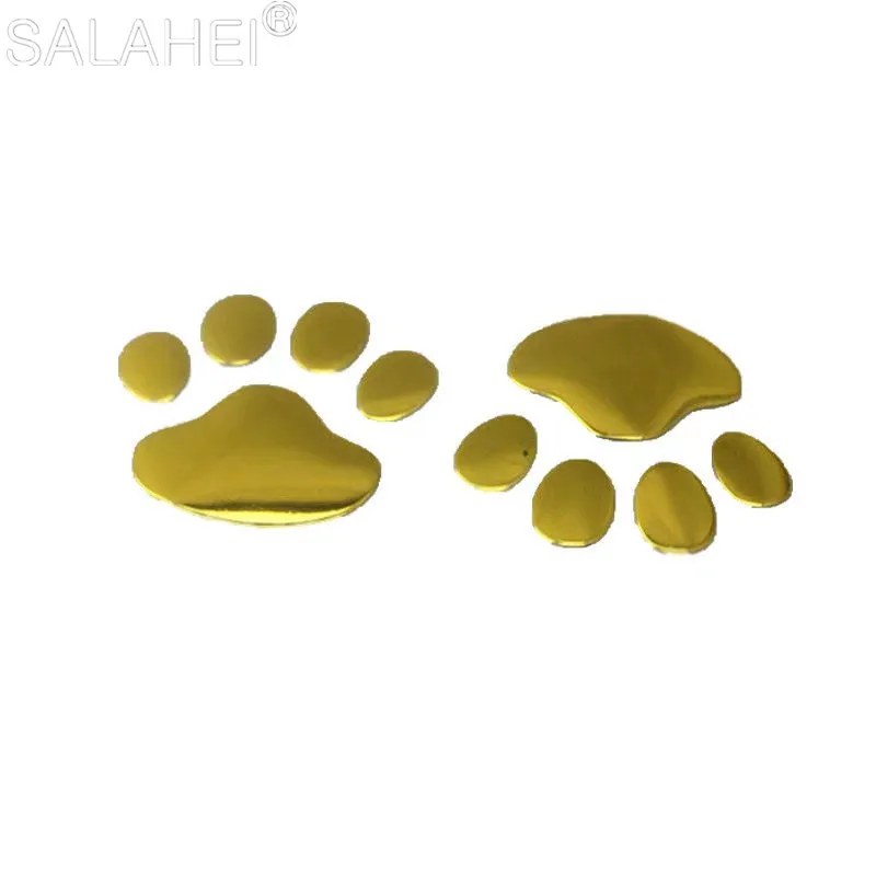 1 пара наклейки на автомобиль в виде собачьих лап |