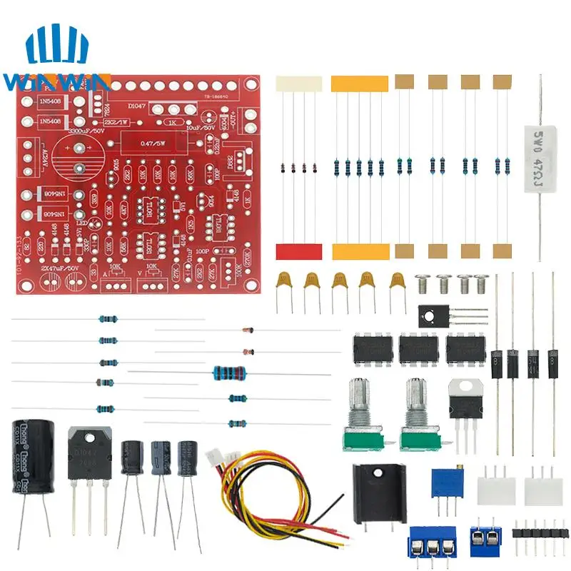 0-30V 2mA-3A DC Regulated Power Supply DIY Kit Continuously Adjustable Current Limiting Protection Voltage Regulator Set | Электронные