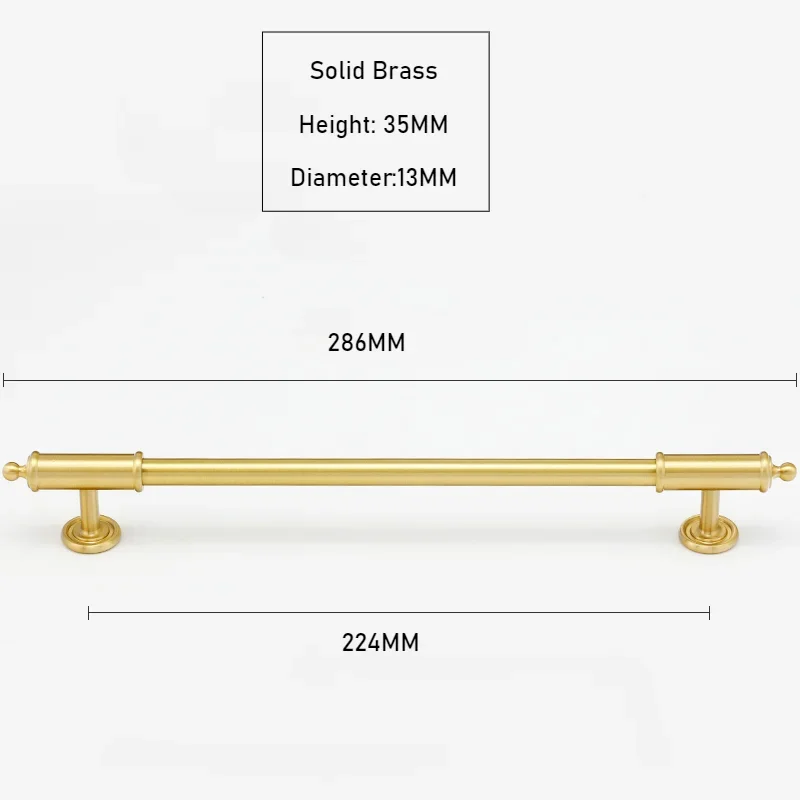 

Ручки для шкафов TinyHob, античная бронза, латунь