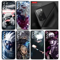 naruto copy ninja kakashi phone case for samsung s22 s21 s20 ultra fe s10 s9 s8 plus 4g 5g s10 edge silicone tpu cover