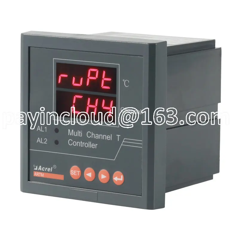 

FOR Multi 8 Channels Temperature Controller ARTM-8/JC input PT100 for power distribution cabinet
