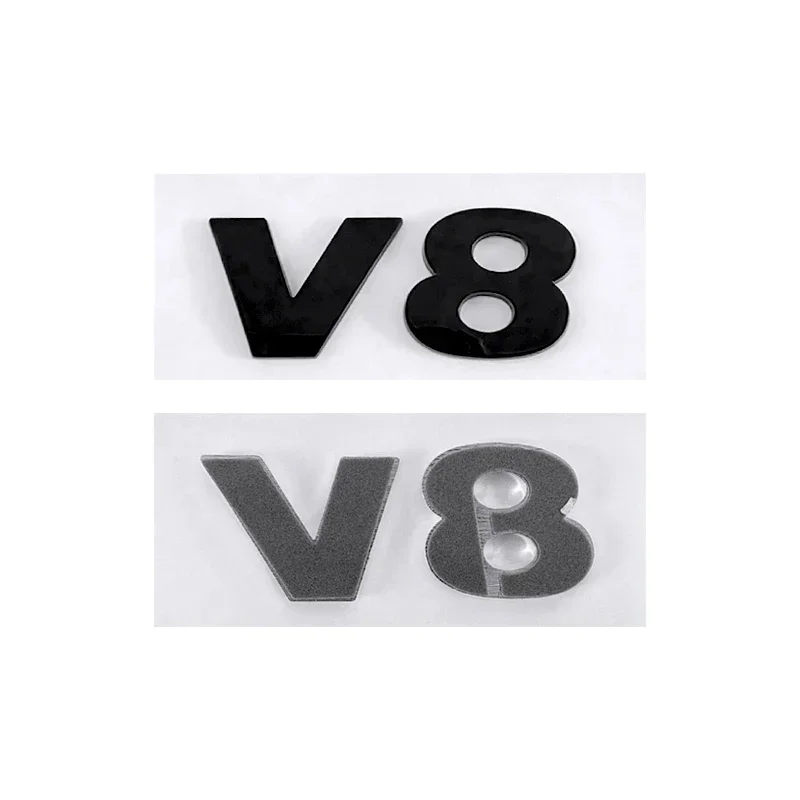 Фото ABS 3D наклейка на багажник задний значок эмблема V6 V8 наклейка для Volkswagen VW Golf Passat Jetta Touareg Bora Scirocco Sharan Lavida №3