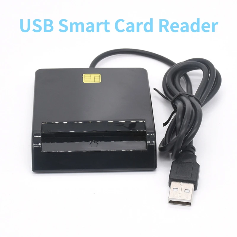 

USB Smart Card Reader for Bank Card IC/ID EMV Card Reader High Quality for Windows 7 8 10 for Linux OS USB-CCID ISO 7816