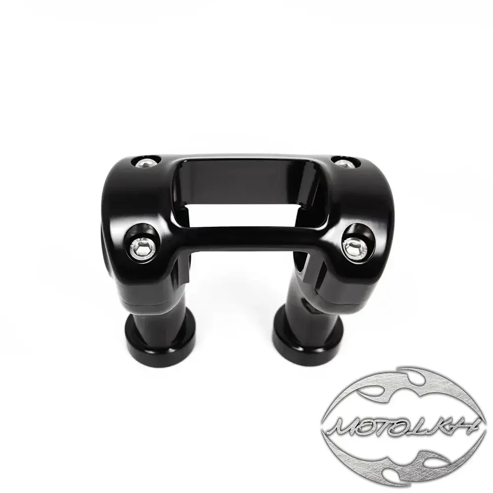 Фото Комплект зажимов для подъема руля мотоцикла 4 дюйма, подходит для Harley Softail Breakout FXBB FXBR FXBRS 2018-2024 1,25 дюйма №5