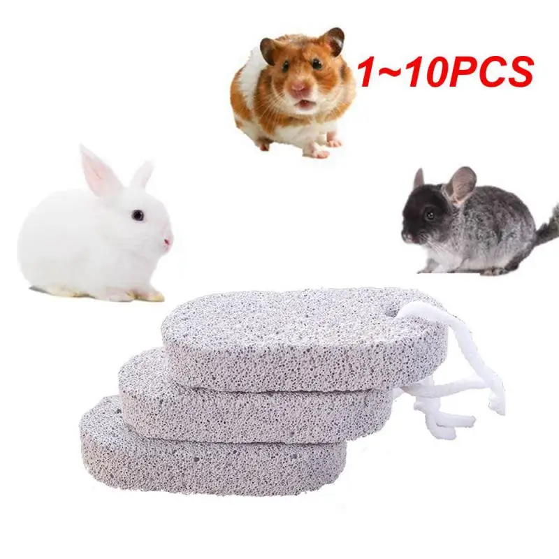 1 ~ 10 шт. зубы молярный камень натуральный минерал морская свинка хомяк кролик