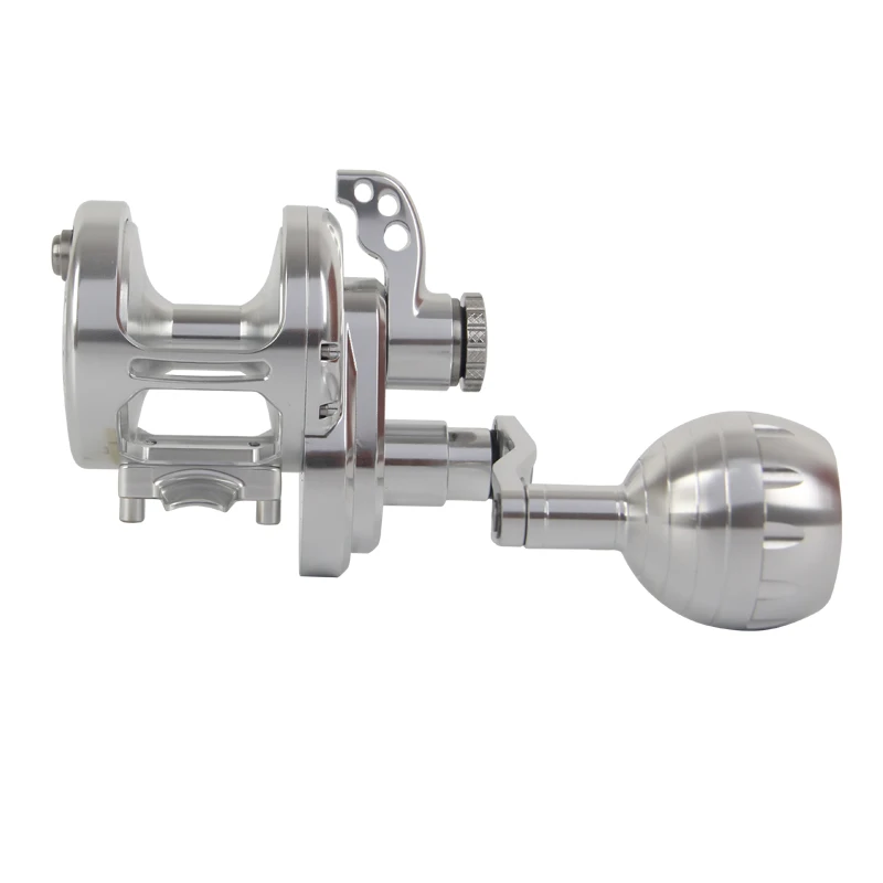 Цельнометаллическая катушка для морской рыбалки большая игра медленная отсадка