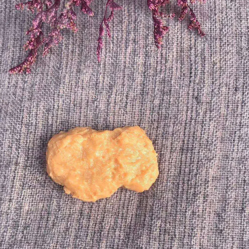 Модный брелок с курицей мужской медальон искусственный жареный пластиковый