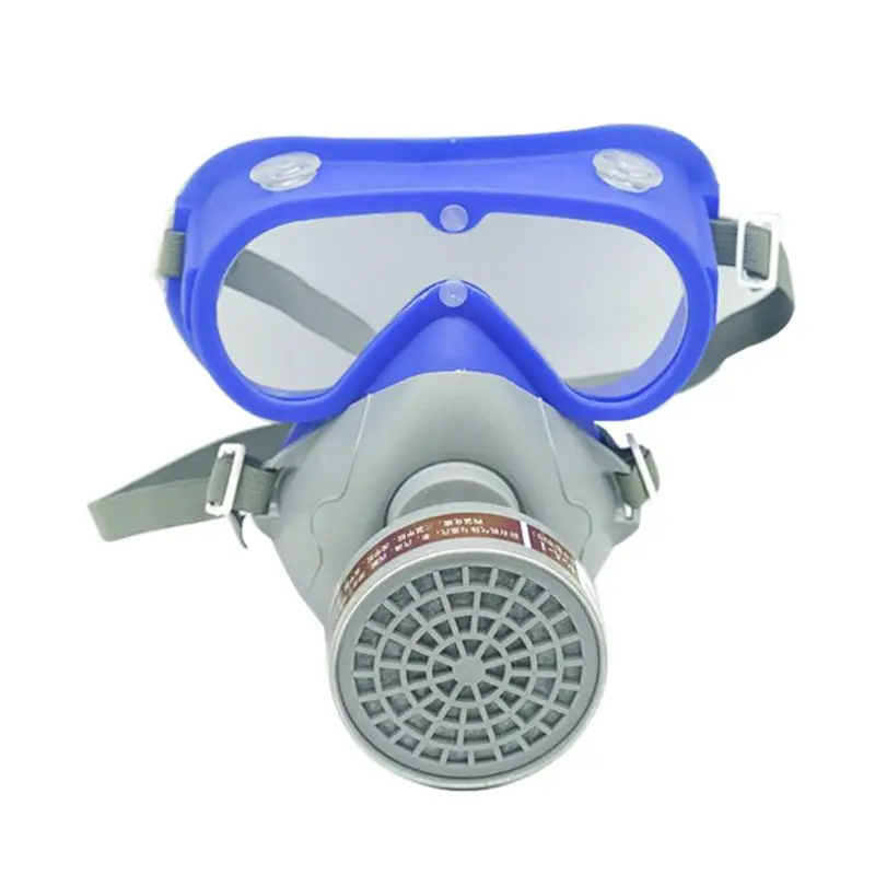 

Full Facemask Respirator Gas Mask Filter Goggles Dust Protective Facepiece Paint