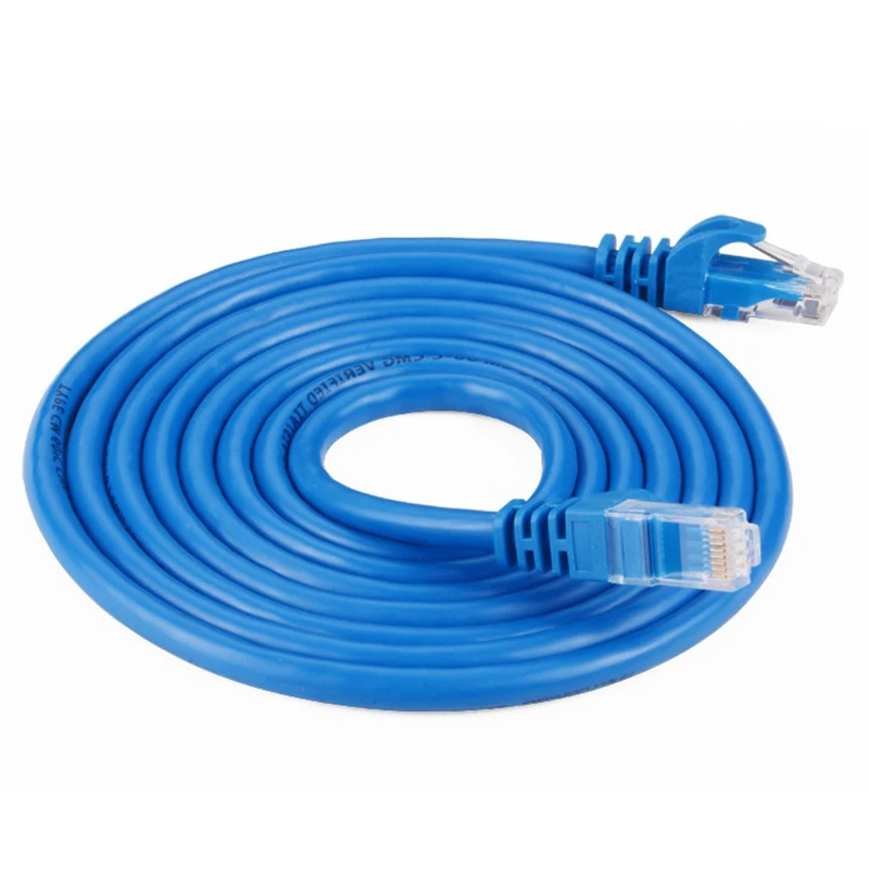 Высокоскоростной UTP CAT 5E 8pin полный медный сетевой кабель Ethernet RJ45 патч-корд LAN 1/1,5/2/3/5/10/15/20/30 м для ПК, ноутбука, маршрутизатора