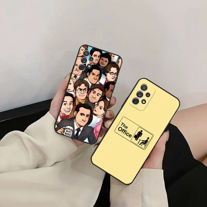 The Office Tv Show What She Said Phone Case For Samsung M 10 11 20 21 30 31 51 S Prime S5 S6 S9 S8 S7 Edge Soft Silicone Cover