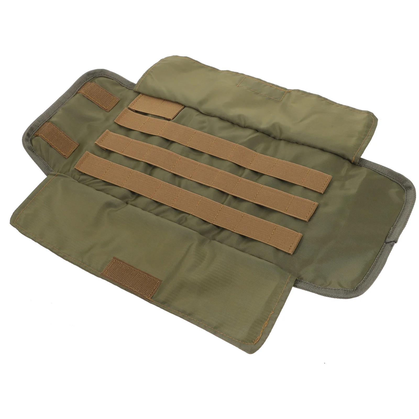 

Fly Tying Tool Pouch Roll Up Fishing Tool Bag Cloth Fishing Tools Bag Portable Fly Tying Tools Bag