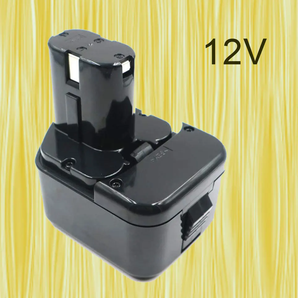 

2022 WNMC Batteries for Hitachi 12V 12800mAh NI-MH: EB1212S, EB1214L, EB1214S, EB1220BL, DB12DM2、DH15D2、DH15DV、DN12DY