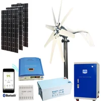 1000w Wind Turbine Generator 12V 24V 48V DC 220v AC Home System Free Green Alternative Energy Solar Panels Home Energy Solutions