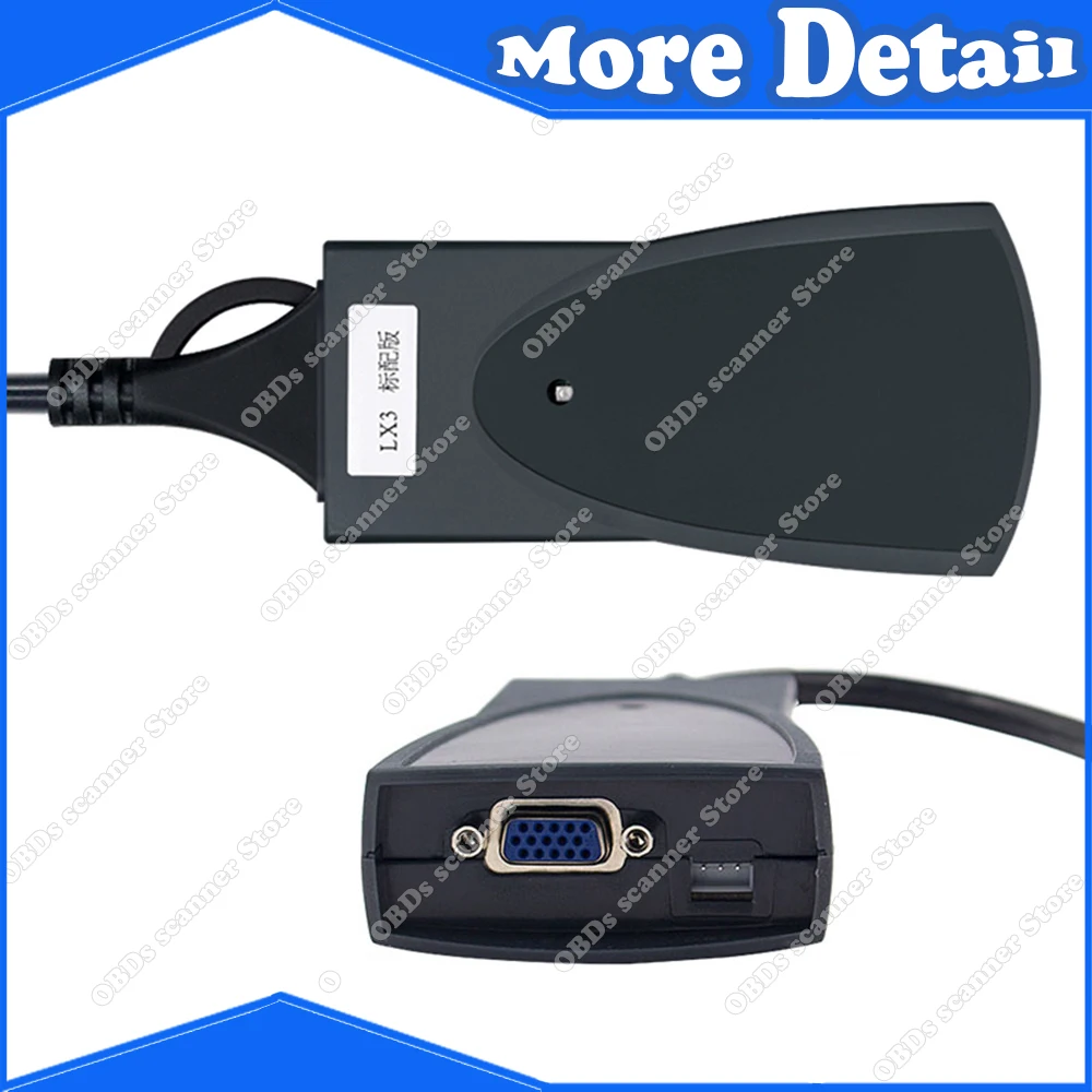 Фото Новейший Diagbox 9.150 Win PP2000 OBD2 Автосканер Lexia 3 J2534 Диагностический инструмент с неограниченной установкой кодов автомобилей №3