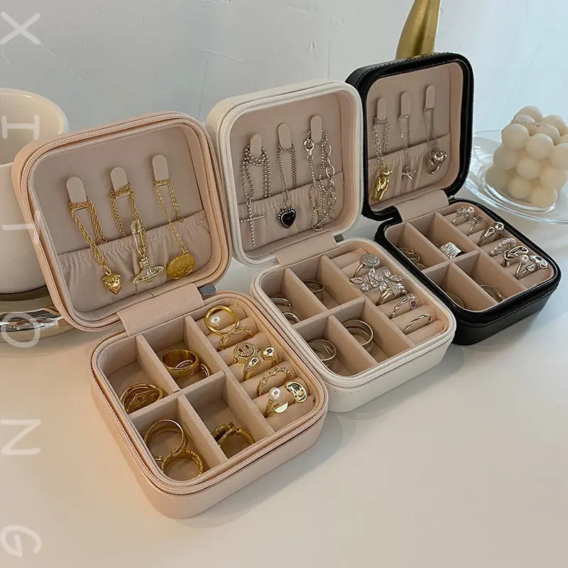 

Jewelry Box Jewelry Ring Necklace Earrings Storage Box Jewelry Organizer Home Organizer Cosmetic Bag Cosmetic Storage Wash Bag