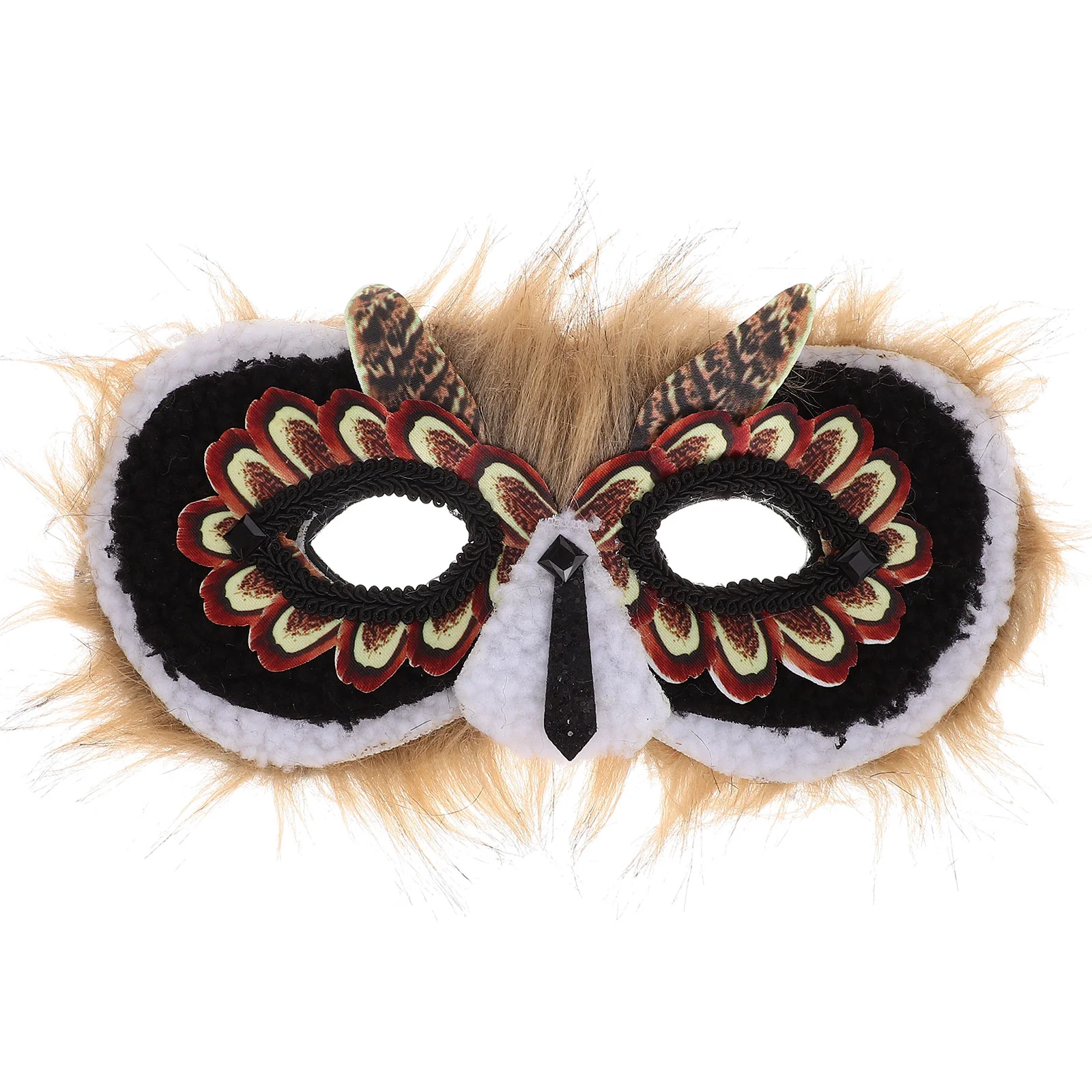 

Owl Mask The Animal Costumes Kids Props Animals Cosplay Children Performance Supplies Non-woven Fabric Party Gift Decorative