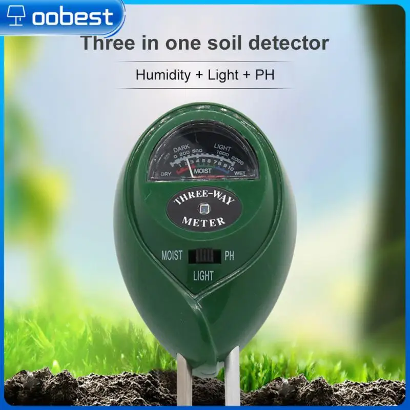 

Boden Testing Instrument Thermoregulator Ph Test Feuchtigkeit Sonnenlicht Termometrs Digital 3 In 1 Pflanzen