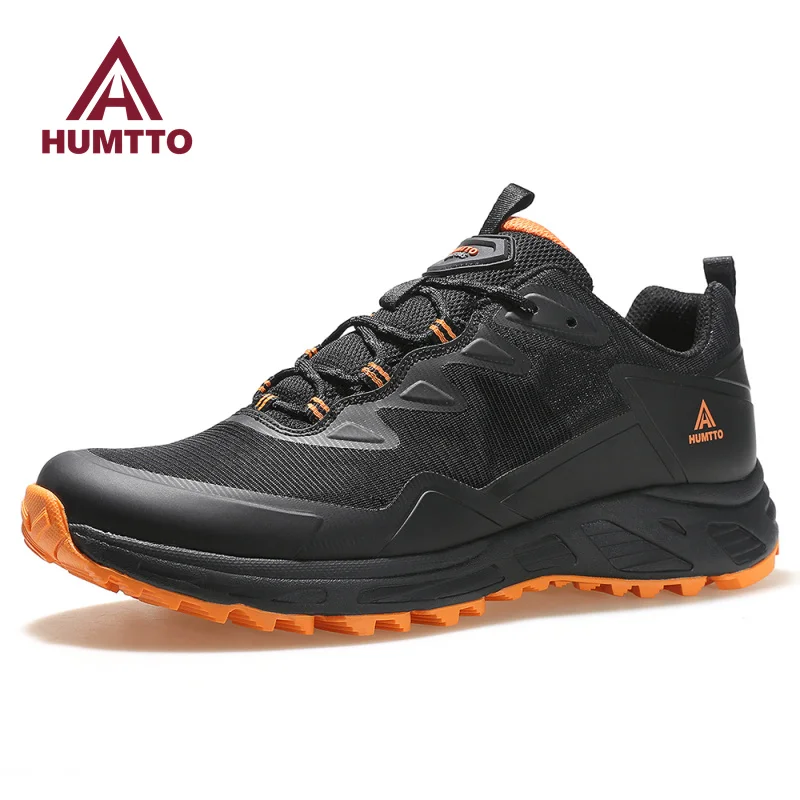 HUMTTO Outdoor Sneakers for Men Non-slip Hiking Shoes Man Breathable Trekking Climbing Camping Sports Mountain Men's Footwear